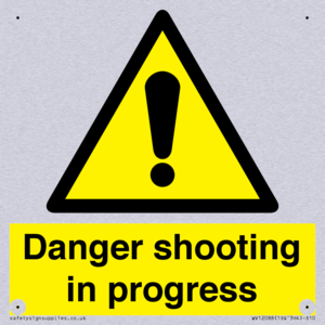Danger shooting in progress
